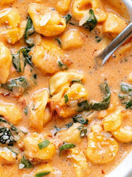 Ang’s Creamy Tortellini Soup Recipe