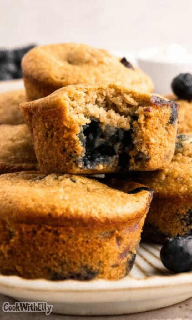 Blueberry Cottage Cheese Muffins Recipe
