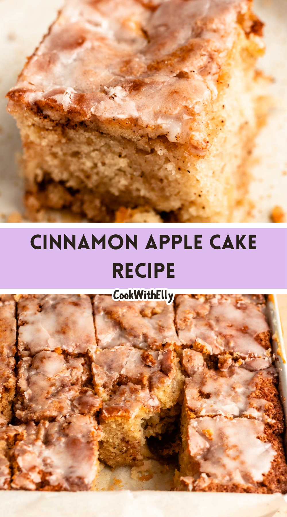 Cinnamon Apple Cake Recipe