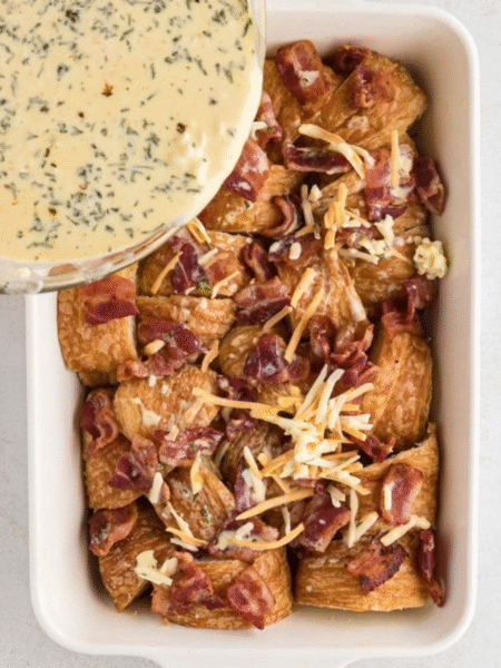 Croissant Breakfast Casserole Recipe