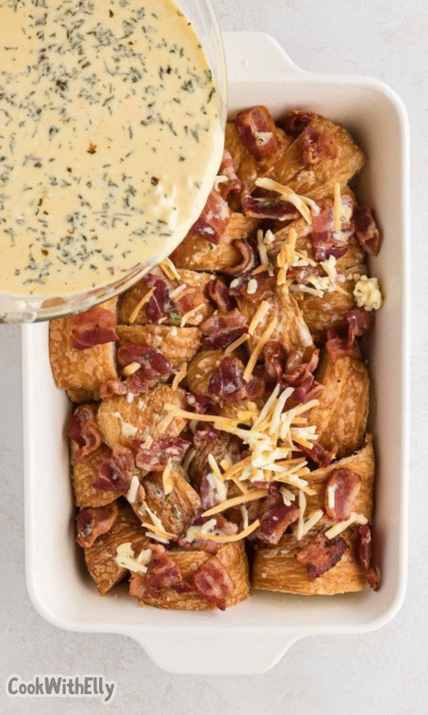 Croissant Breakfast Casserole Recipe