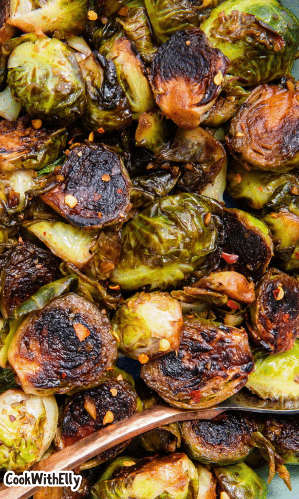 Honey Balsamic Brussels Sprouts