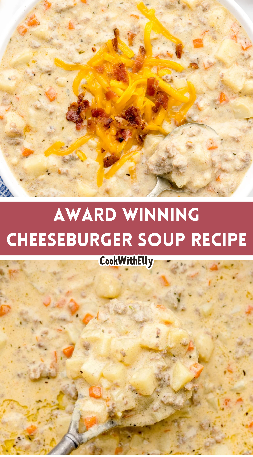 How to make Award Winning Cheeseburger Soup Recipe