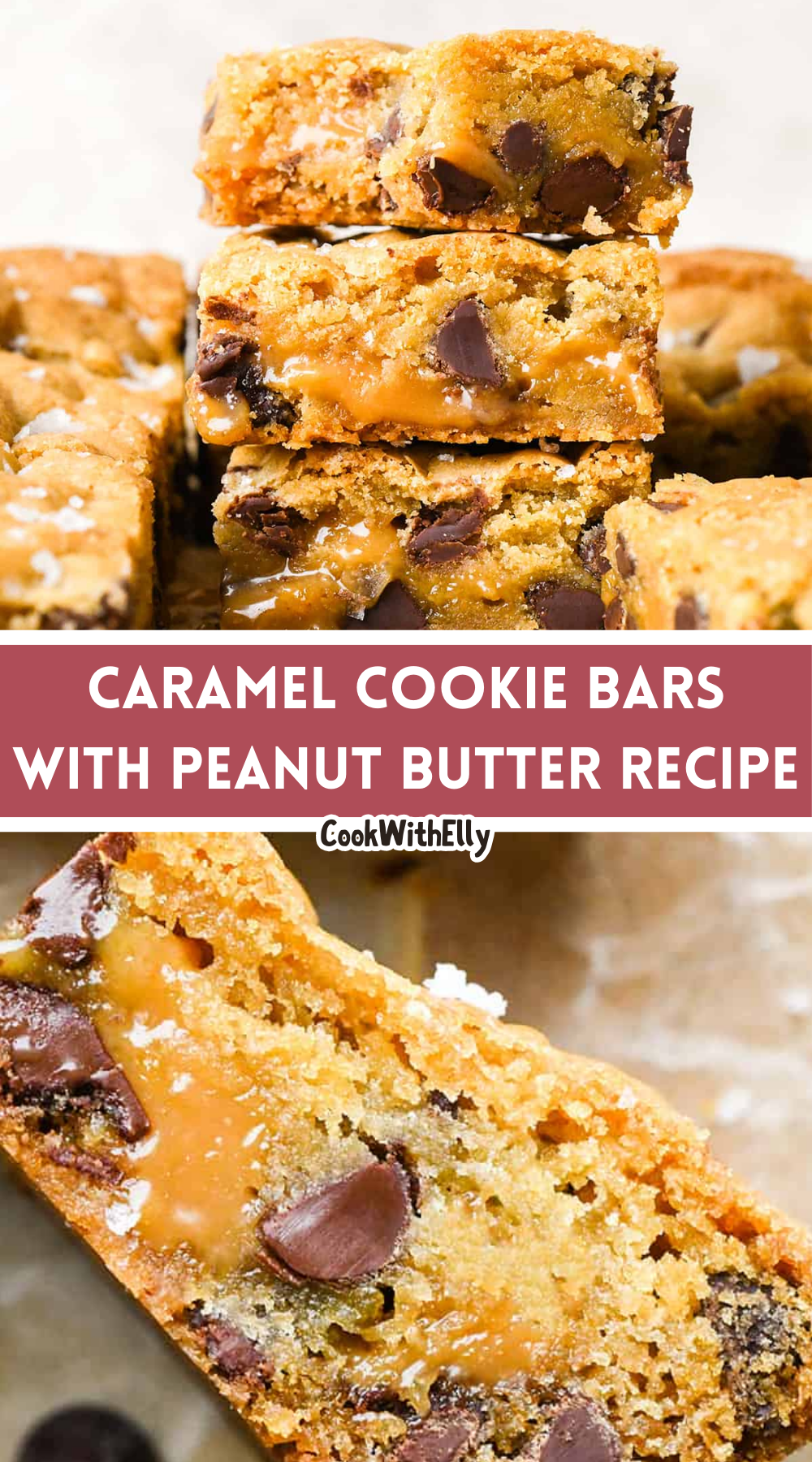 How to make Caramel Cookie Bars with Peanut Butter Recipe