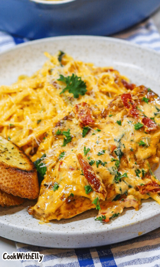 Marry Me Chicken Pasta Serving