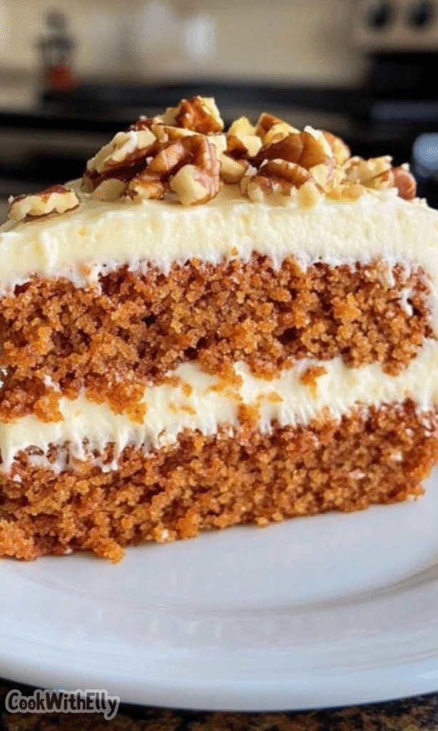 Pineapple Carrot Cake with Cream Cheese Frosting Recipe