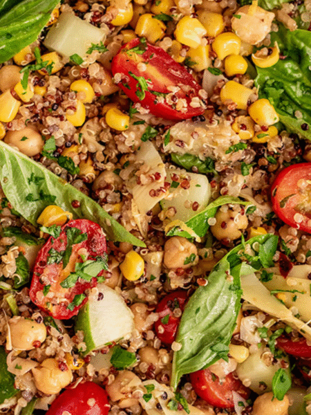 Quinoa Chickpea Salad Recipe