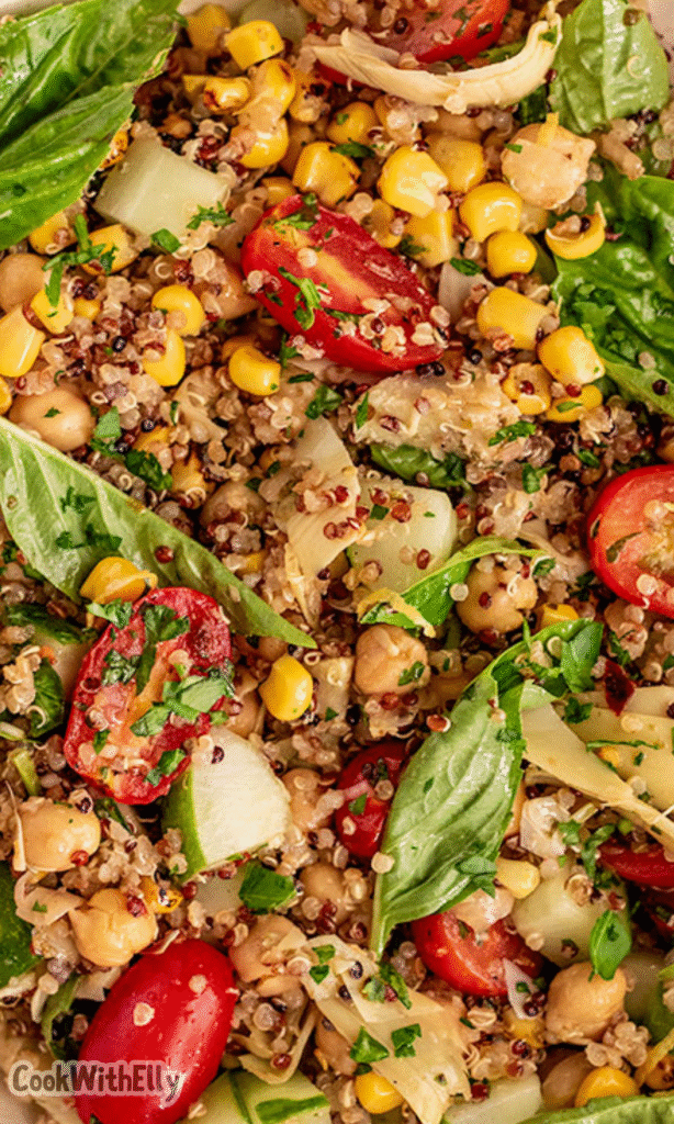 Quinoa Chickpea Salad Recipe