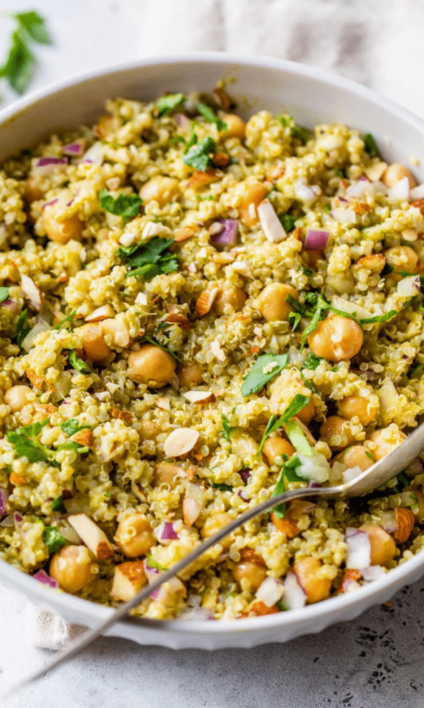 Quinoa Chickpea Salad Recipe
