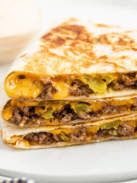 Smash Burger Quesadilla Recipe