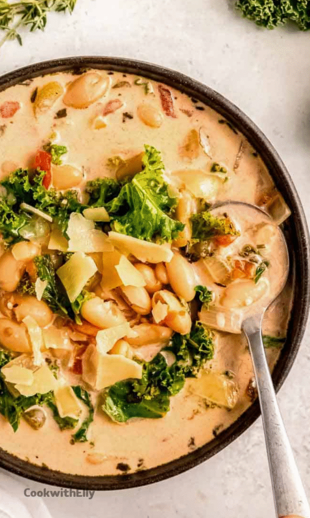 Tuscan White Bean Soup Recipe