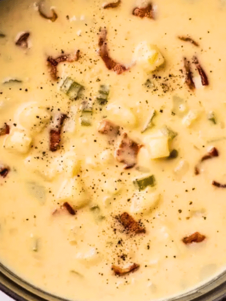 Cheesy Loaded Potato Soup