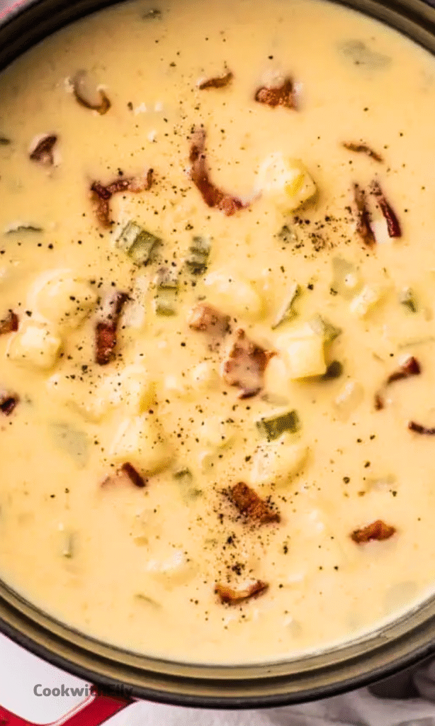 Cheesy Loaded Potato Soup