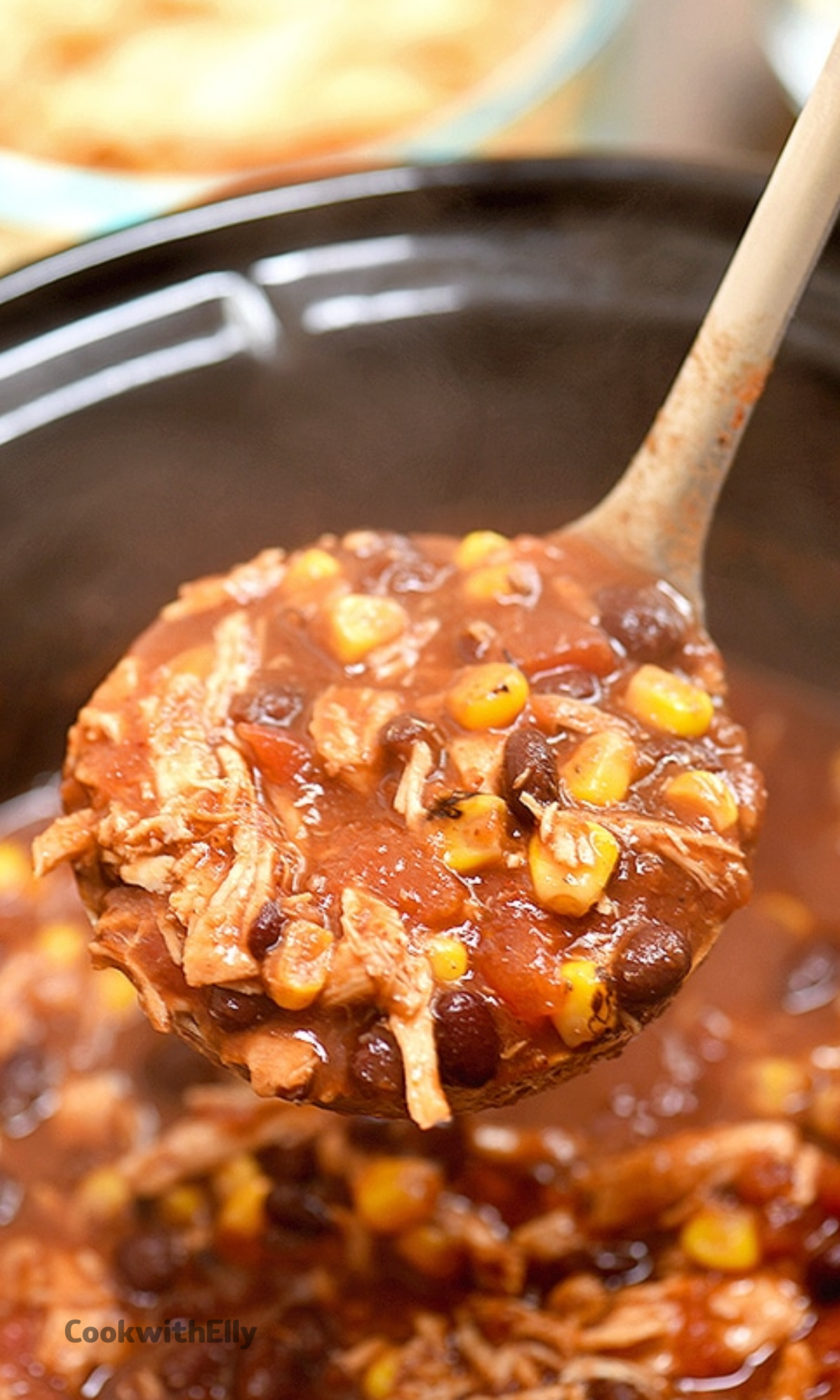 Chicken Tortilla Soup Recipe - cookwithelly.com