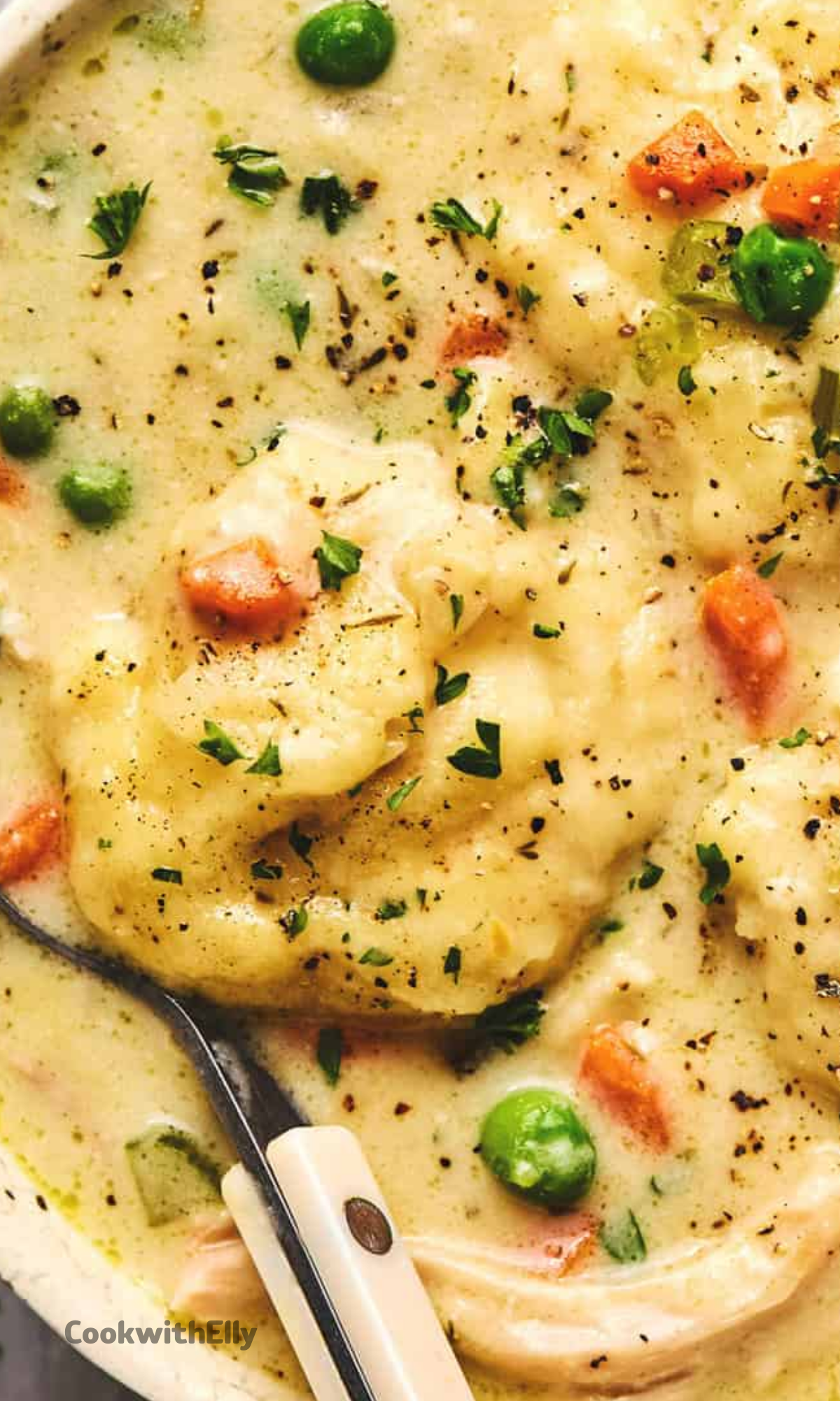 Chicken and Dumplings Recipe - cookwithelly.com