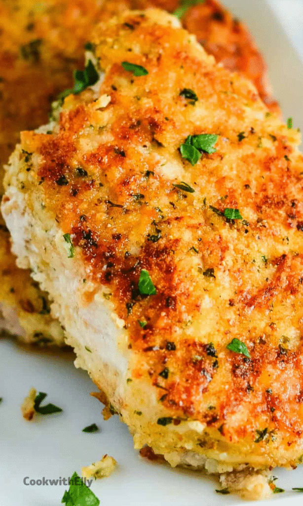 Garlic Parmesan Pork Chop Recipe