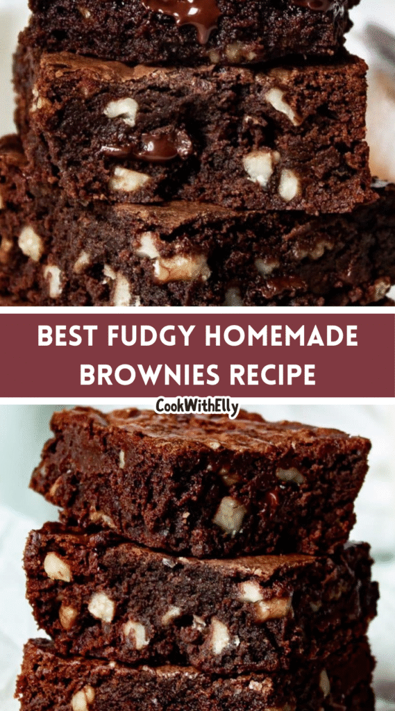 How to make Best Fudgy Homemade Brownies Recipe
