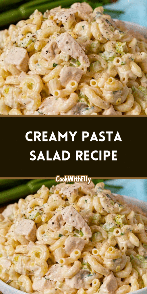 How to make Creamy Pasta Salad Recipe