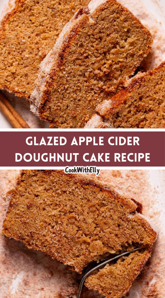 How to make Glazed Apple Cider Doughnut Cake Recipe