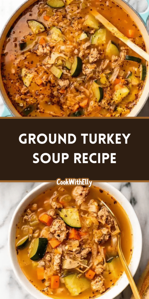 How to make Ground Turkey Soup Recipe