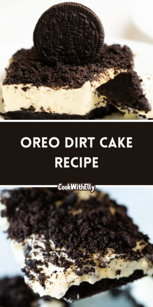 How to make Oreo Dirt Cake Recipe