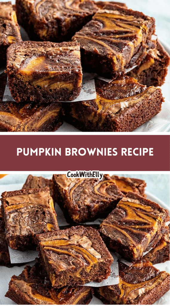 How to make Pumpkin Brownies Recipe