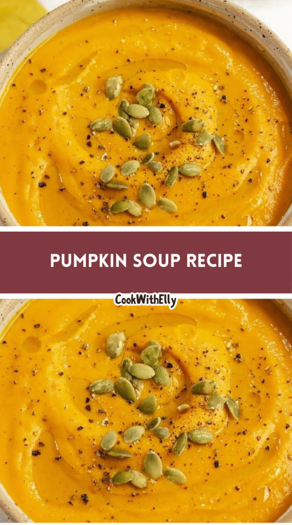 How to make Pumpkin Soup Recipe