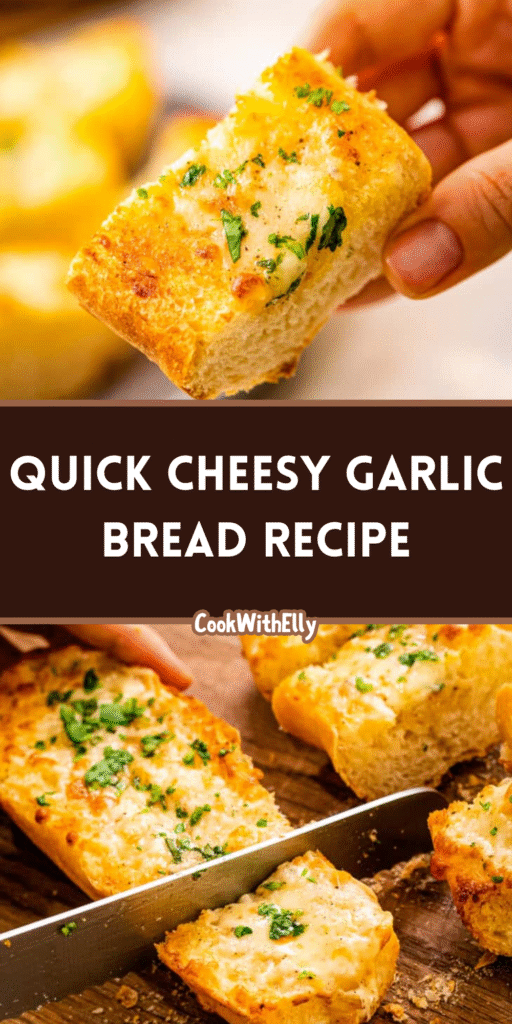 How to make Quick Cheesy Garlic Bread Recipe