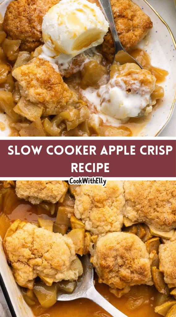 How to make Slow Cooker Apple Crisp Recipe