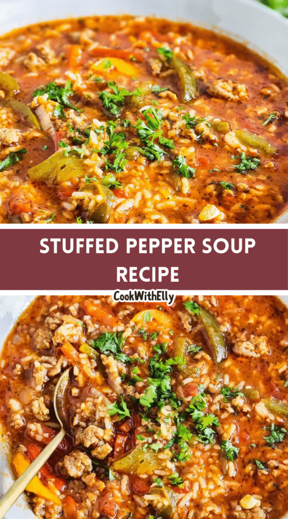 How to make Stuffed Pepper Soup Recipe