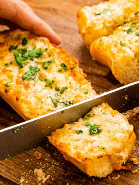 Quick Cheesy Garlic Bread Recipe