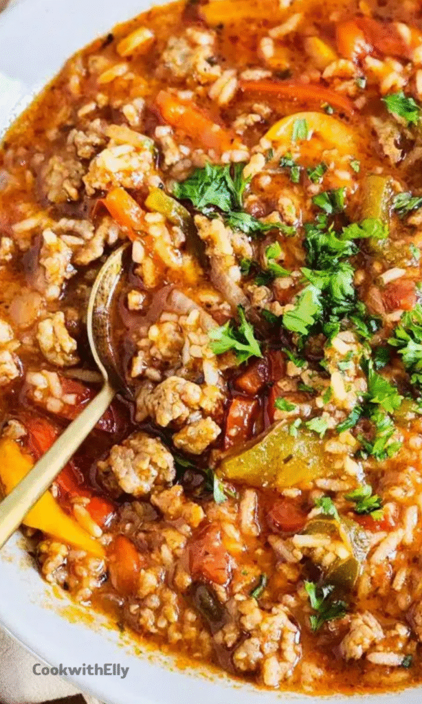 Stuffed Pepper Soup Recipe