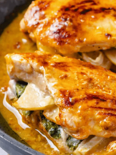 Apple Brie Stuffed Chicken Recipe