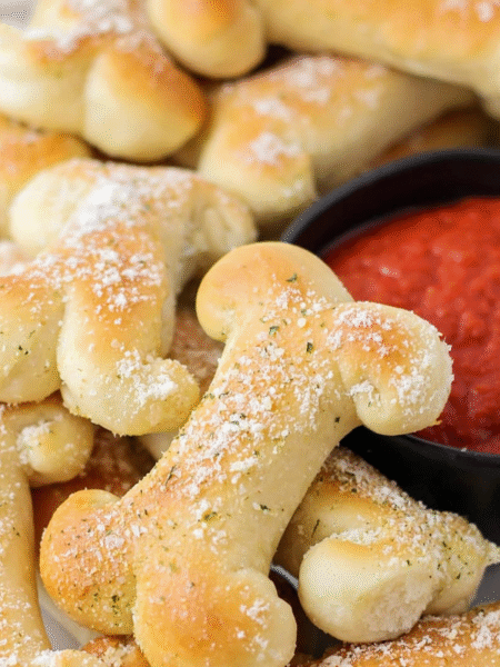Easy Halloween Breadstick Bones Recipe