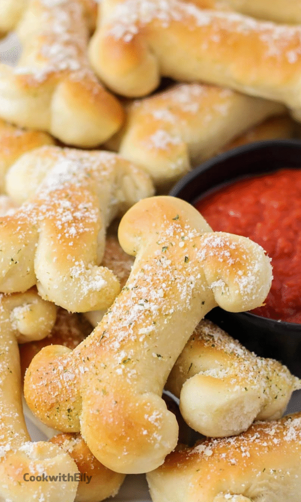 Easy Halloween Breadstick Bones Recipe