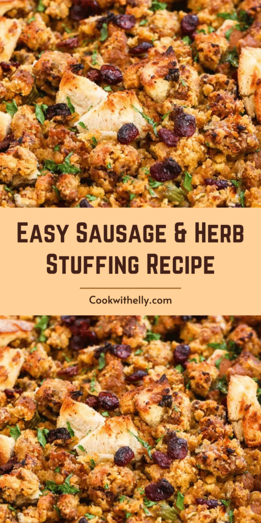 Easy Sausage & Herb Stuffing Recipe