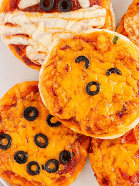 Halloween Mini Pizzas Recipe