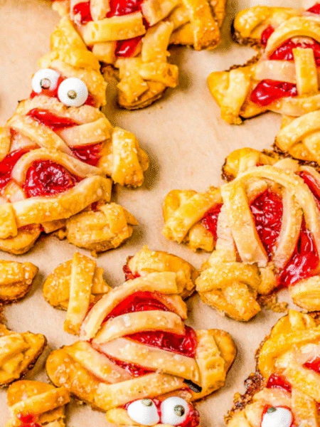 Halloween Mummy Pot Pie Recipe