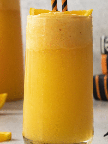 Halloween Vampire Punch Recipe with Lime Sherbet