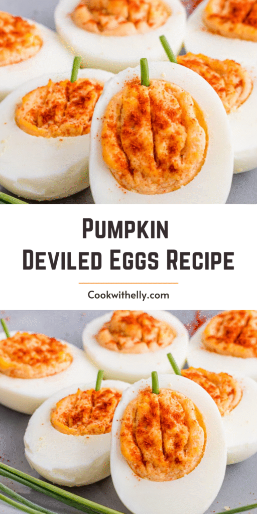 Pumpkin Deviled Eggs Recipe