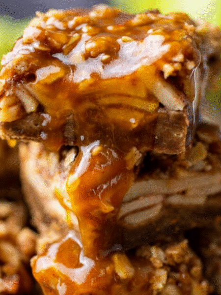 Salted Caramel Apple Pie Bars Recipe
