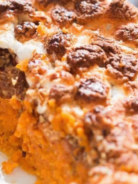 Sweet Potato Casserole with Marshmallows Recipe