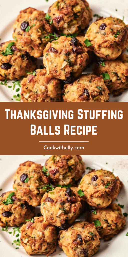 Thanksgiving Stuffing Balls Recipe