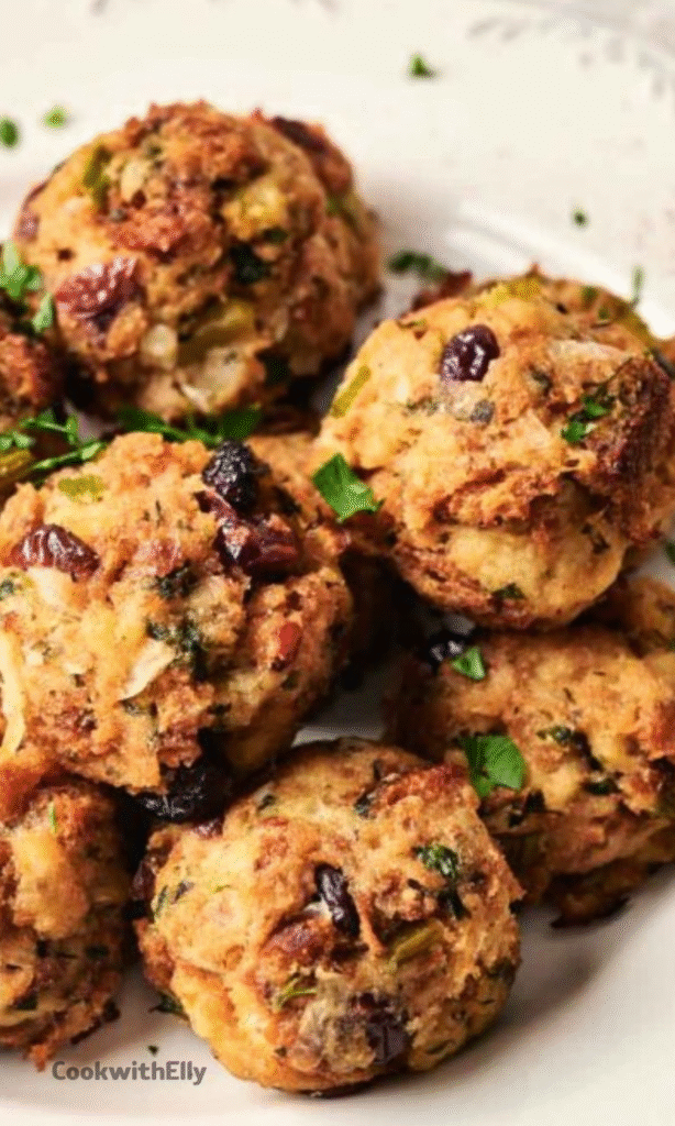 Thanksgiving Stuffing Balls Recipe