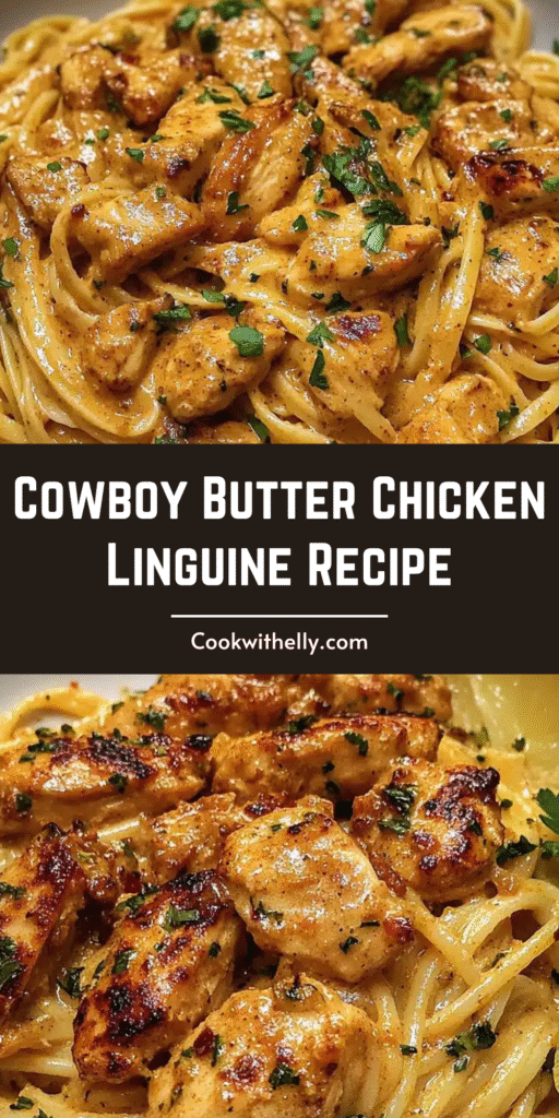 how to make Cowboy Butter Chicken Linguine Recipe