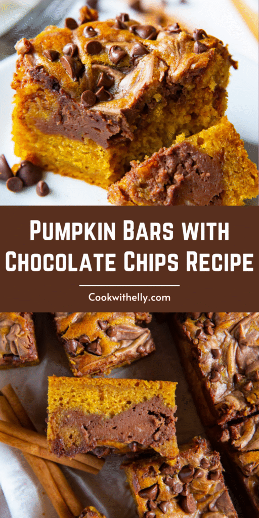 how to make Pumpkin Bars with Chocolate Chips Recipe