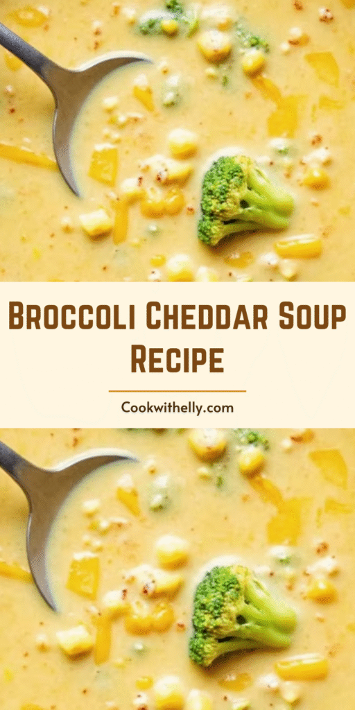 Broccoli Cheddar Soup Recipe