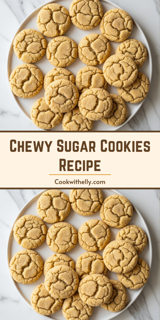 Chewy Sugar Cookies Recipe