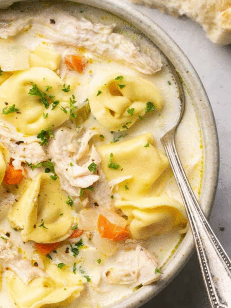 Chicken Tortellini Soup Recipe