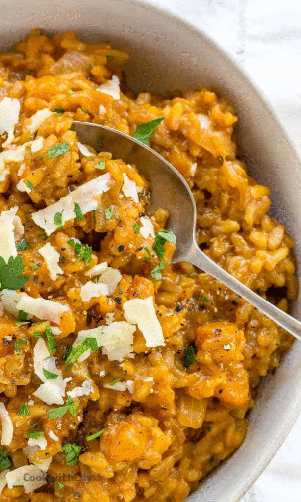 Creamy Butternut Squash Risotto Recipe